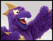 Purple Monster Puppet